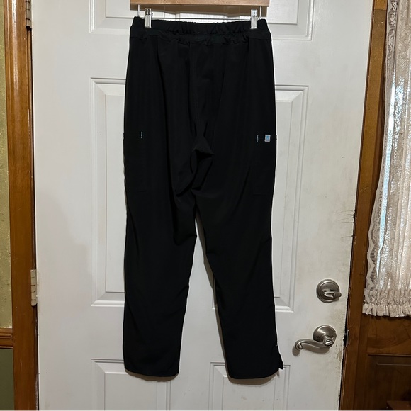 Women’s ScrubStar Performance Set Size Medium Top Medium Petite Pants Black - Picture 7 of 9